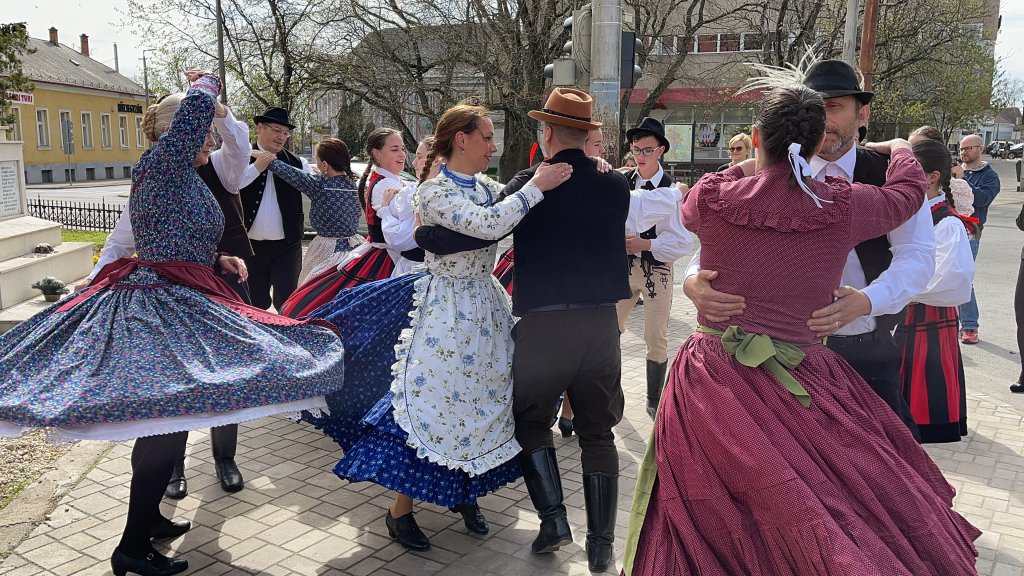 Flashmob az istentisztelet előtt15